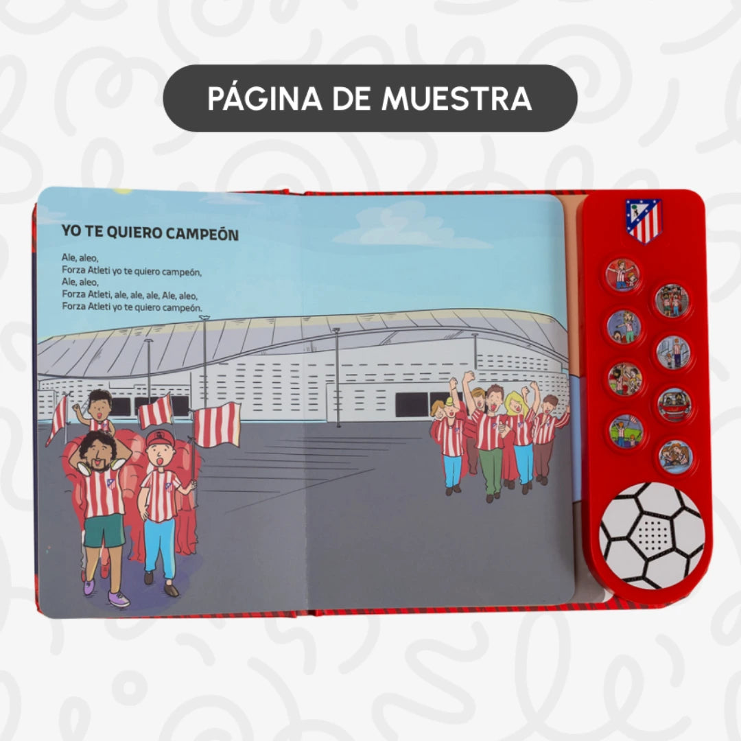 Atlético de Madrid Fan Chants Sound Book