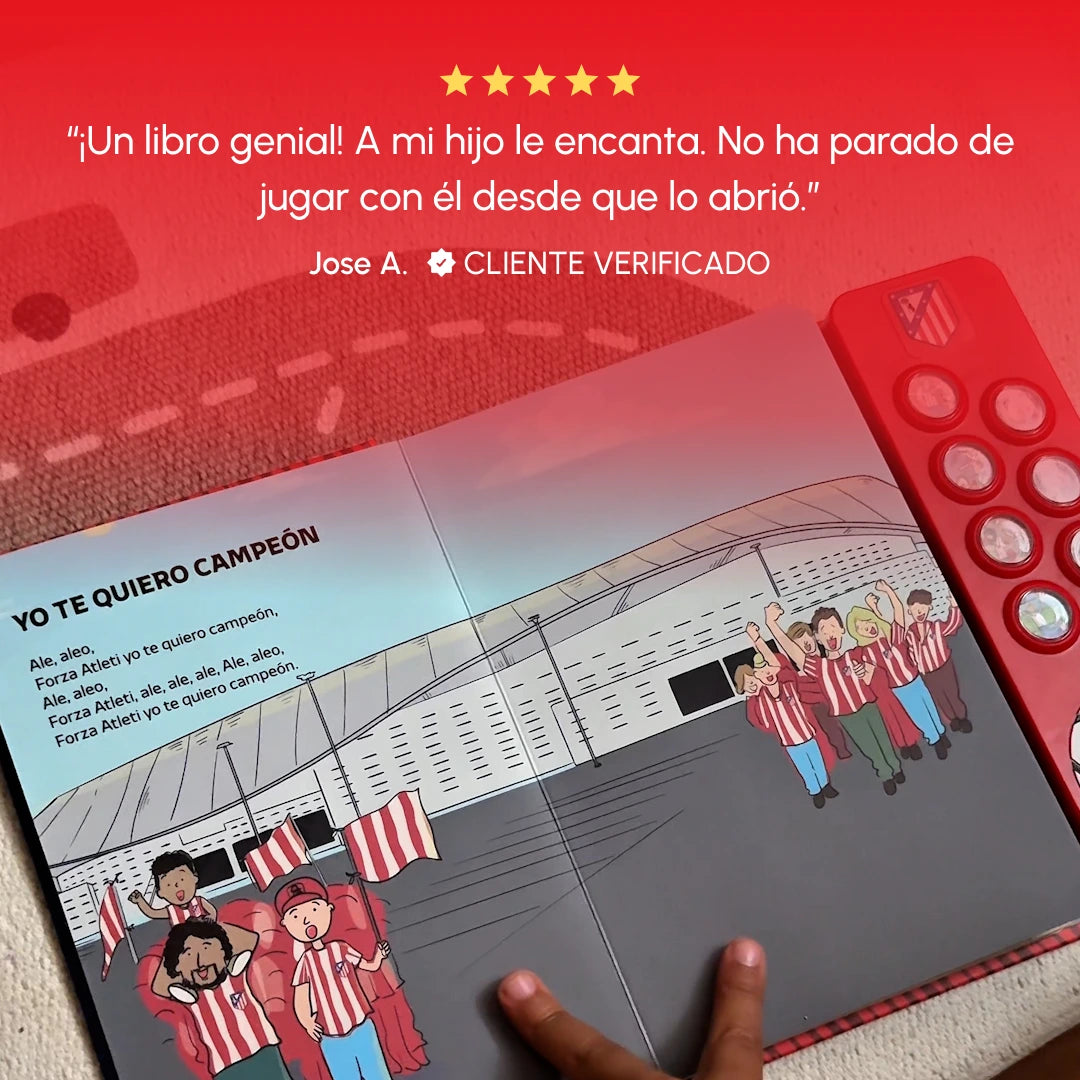 Atlético de Madrid Fan Chants Sound Book