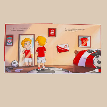 Liverpool FC Personalised Book Page