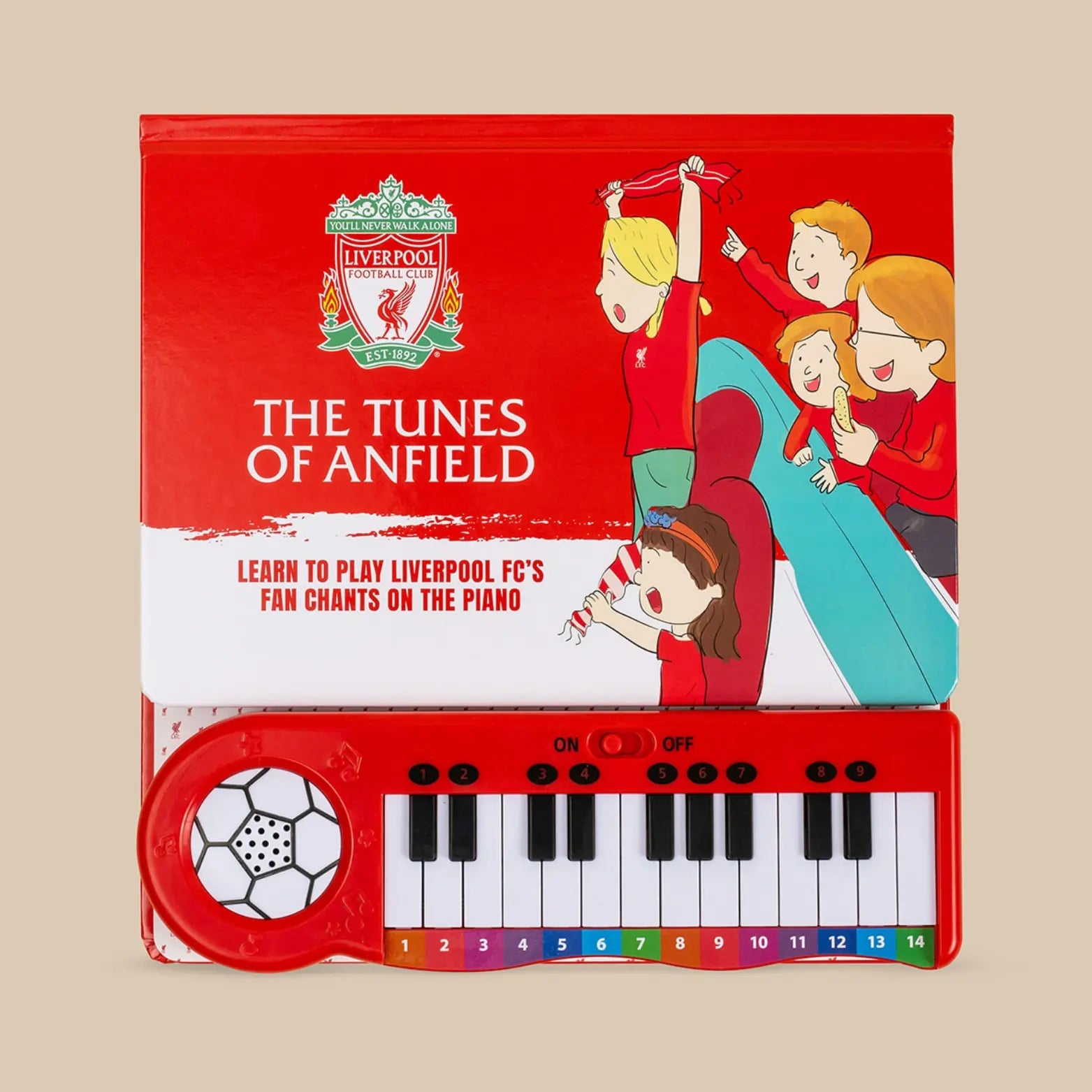 Liverpool FC Piano Book