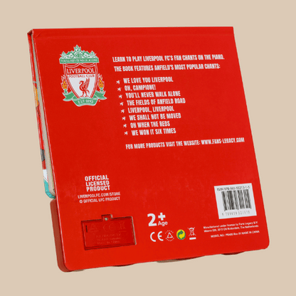 Liverpool FC Piano Book Back Cover