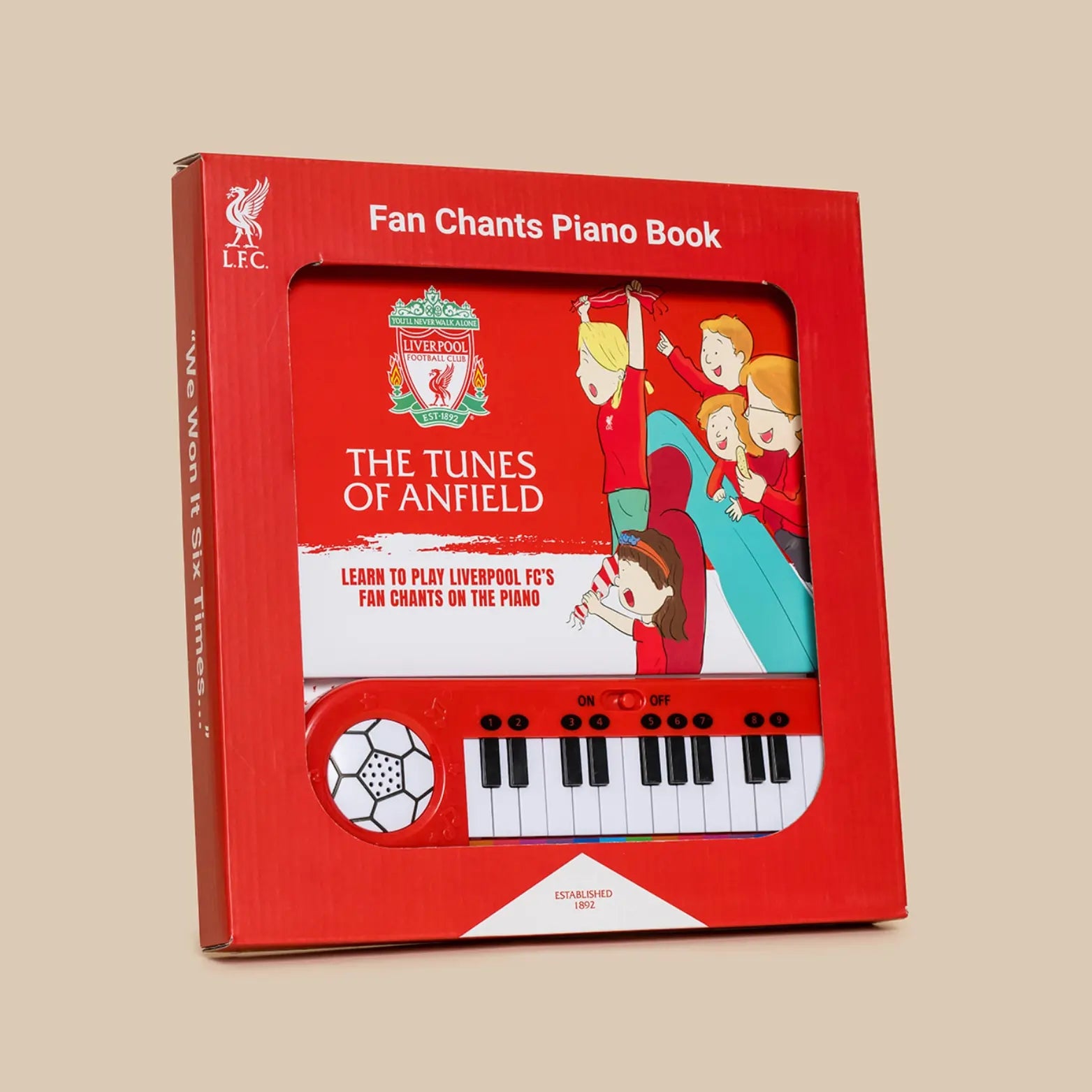 Liverpool FC Piano Book Pack