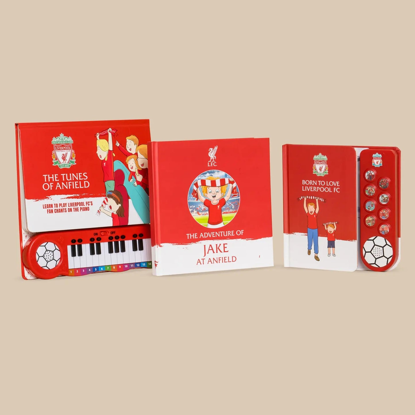 Liverpool FC Sound Book & Piano Book & Personalised Book