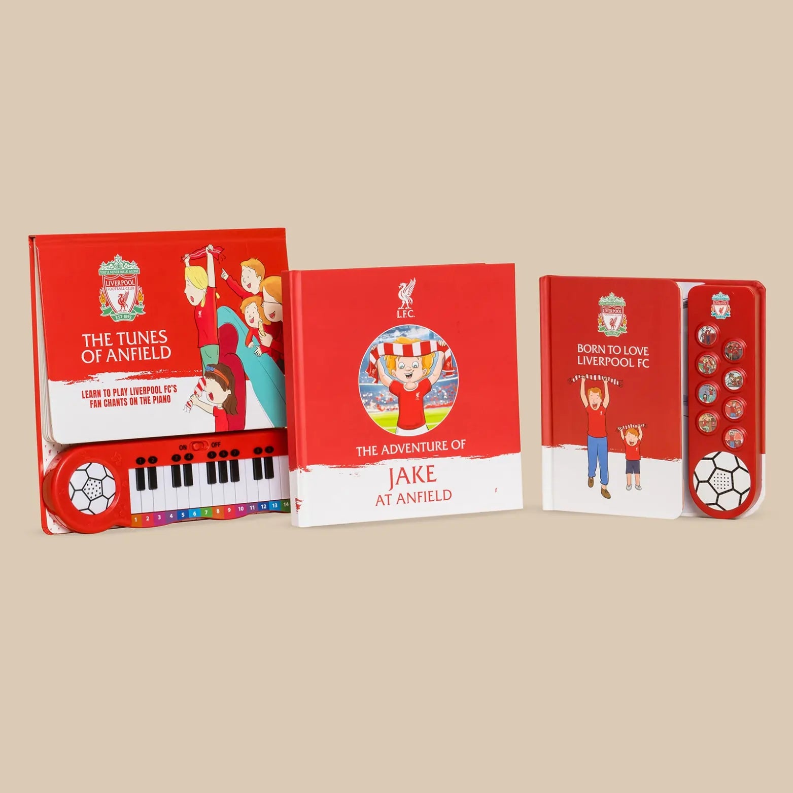 Liverpool FC Sound Book & Piano Book & Personalised Book