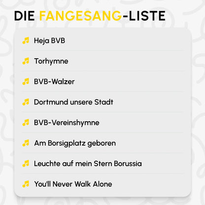BVB Fan Chants Sound Book